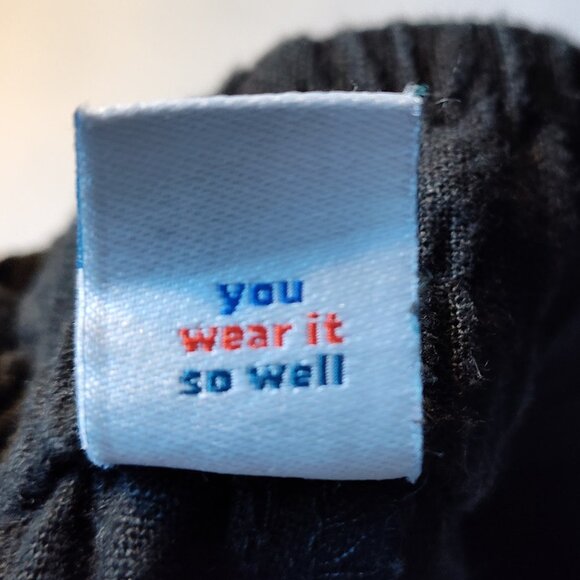 Cotton Linen Elastic Waist harem yoga pants - Picture 8 of 9